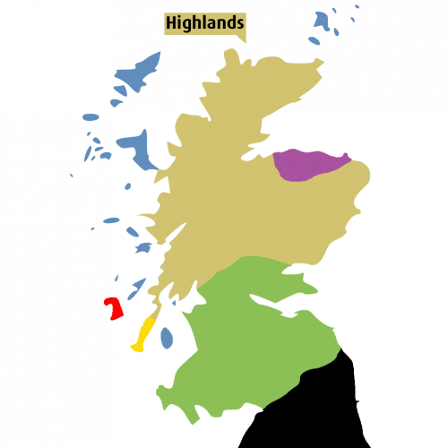 Scotch Regions Highlands Whisky - Fadandel.dk