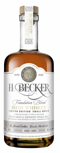 H. Becker Irish Whiskey Foundation Blend 40% - Fadandel.dk