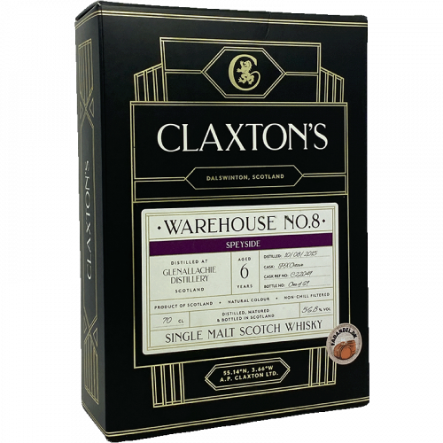 Glenallachie 6Y Claxtons Exclusive For Fadandel.dk 56,8% Box
