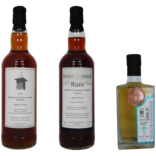 Discount on sold-out Rum Bottlings 3cl samples - Fadandel.dk