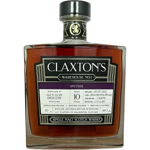 Glen Elgin 10Y (Australian Shiraz Red Wine Barrique) 58.1% Claxton's WH No 1 Bottle - Fadandel.dk