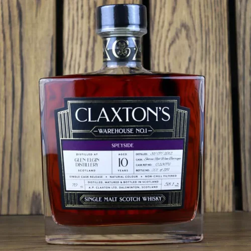 Glen Elgin 10 år (Australian Shiraz Red Wine Barrique) 58.1% Claxton's WH No 1 BG - Fadandel.dk
