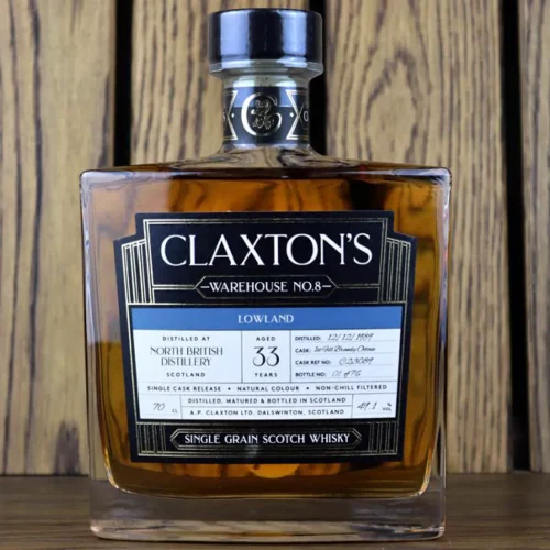 North British 33 år (First Fill Brandy Octave) 49.1% Claxton's WH No 8 BG - Fadandel.dk