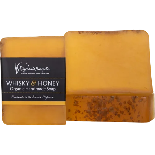 Whisky Honey Glycerine Soap 150g - Fadandel.dk