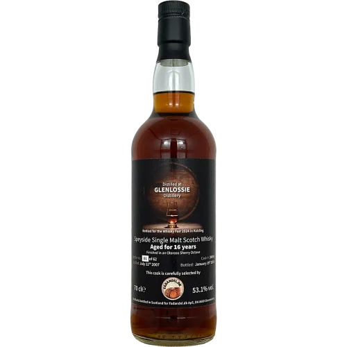 Glenlossie 16 år - Oloroso Sherry Octave - 53.1% (messe whisky 2024) - Fadandel.dk